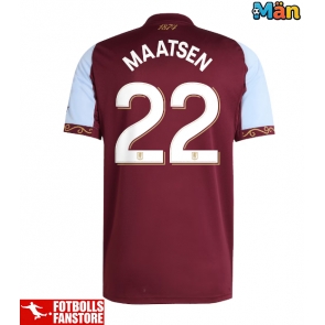 Aston Villa Ian Maatsen #22 Hemmatröja 2025-26 Kortärmad