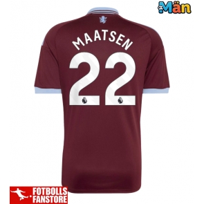Aston Villa Ian Maatsen #22 Hemmatröja 2026-27 Kortärmad