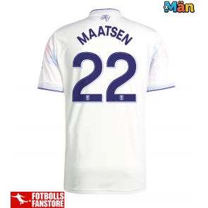 Aston Villa Ian Maatsen #22 Tredje Tröja 2025-26 Kortärmad