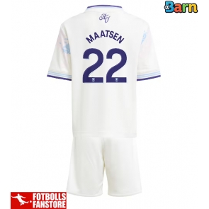 Aston Villa Ian Maatsen #22 Tredje Tröja Barn 2025-26 Kortärmad (+ Korta byxor)