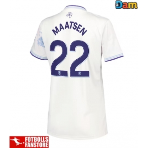 Aston Villa Ian Maatsen #22 Tredje Tröja Dam 2025-26 Kortärmad