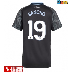 Aston Villa Jadon Sancho #19 Bortatröja Dam 2025-26 Kortärmad