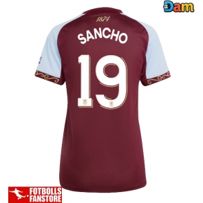 Aston Villa Jadon Sancho #19 Hemmatröja Dam 2025-26 Kortärmad