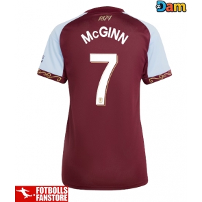 Aston Villa John McGinn #7 Hemmatröja Dam 2025-26 Kortärmad
