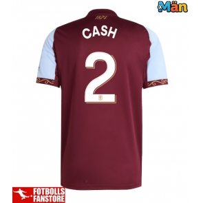 Aston Villa Matty Cash #2 Hemmatröja 2025-26 Kortärmad