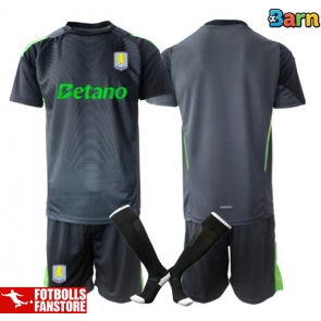 Aston Villa Målvakt Hemmatröja Barn 2025-26 Kortärmad (+ Korta byxor)