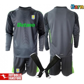 Aston Villa Målvakt Hemmatröja Barn 2025-26 Långärmad (+ Korta byxor)