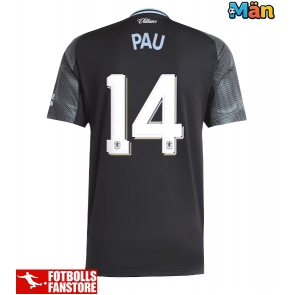 Aston Villa Pau Torres #14 Bortatröja 2025-26 Kortärmad