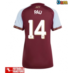 Aston Villa Pau Torres #14 Hemmatröja Dam 2025-26 Kortärmad