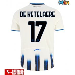 Atalanta Charles De Ketelaere #17 Bortatröja 2025-26 Kortärmad