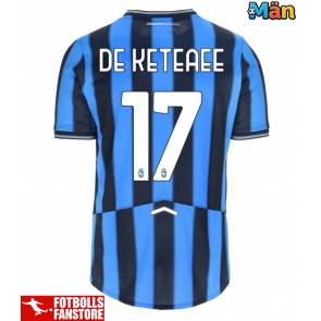 Atalanta Charles De Ketelaere #17 Hemmatröja 2025-26 Kortärmad