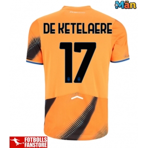 Atalanta Charles De Ketelaere #17 Tredje Tröja 2025-26 Kortärmad