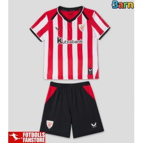 Athletic Bilbao Hemmatröja Barn 2026-27 Kortärmad (+ Korta byxor)