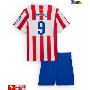 Atletico Madrid Alexander Sorloth #9 Hemmatröja Barn 2025-26 Kortärmad (+ Korta byxor)