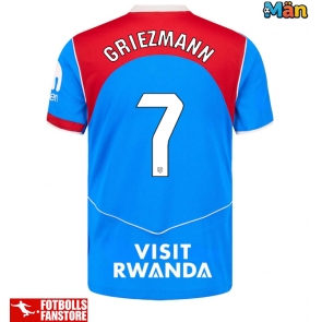 Atletico Madrid Antoine Griezmann #7 Tredje Tröja 2025-26 Kortärmad