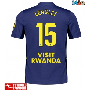 Atletico Madrid Clement Lenglet #15 Bortatröja 2025-26 Kortärmad