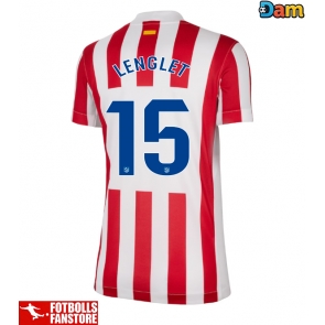Atletico Madrid Clement Lenglet #15 Hemmatröja Dam 2025-26 Kortärmad