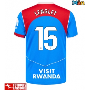 Atletico Madrid Clement Lenglet #15 Tredje Tröja 2025-26 Kortärmad