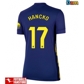 Atletico Madrid David Hancko #17 Bortatröja Dam 2025-26 Kortärmad