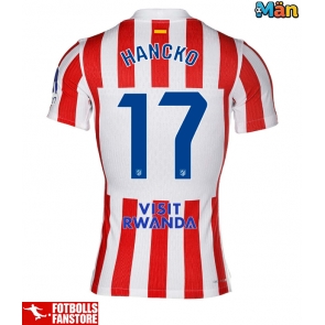 Atletico Madrid David Hancko #17 Hemmatröja 2025-26 Kortärmad