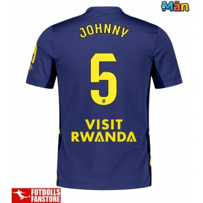 Atletico Madrid Johnny Cardoso #5 Bortatröja 2025-26 Kortärmad