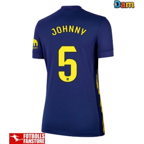 Atletico Madrid Johnny Cardoso #5 Bortatröja Dam 2025-26 Kortärmad