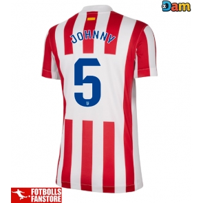 Atletico Madrid Johnny Cardoso #5 Hemmatröja Dam 2025-26 Kortärmad