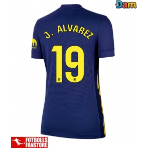 Atletico Madrid Julian Alvarez #19 Bortatröja Dam 2025-26 Kortärmad