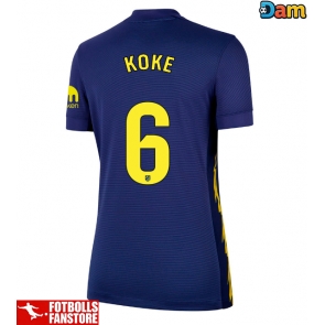 Atletico Madrid Koke #6 Bortatröja Dam 2025-26 Kortärmad