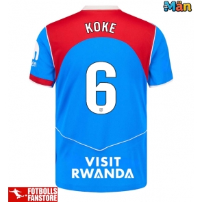Atletico Madrid Koke #6 Tredje Tröja 2025-26 Kortärmad