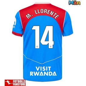 Atletico Madrid Marcos Llorente #14 Tredje Tröja 2025-26 Kortärmad