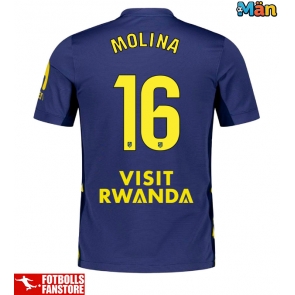Atletico Madrid Nahuel Molina #16 Bortatröja 2025-26 Kortärmad