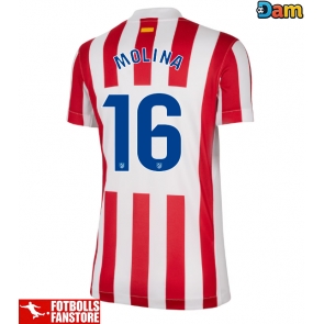 Atletico Madrid Nahuel Molina #16 Hemmatröja Dam 2025-26 Kortärmad