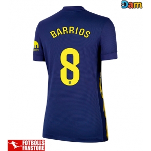 Atletico Madrid Pablo Barrios #8 Bortatröja Dam 2025-26 Kortärmad