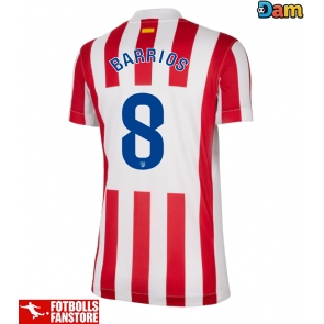 Atletico Madrid Pablo Barrios #8 Hemmatröja Dam 2025-26 Kortärmad