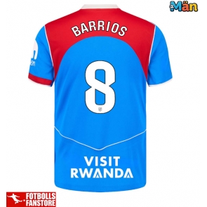 Atletico Madrid Pablo Barrios #8 Tredje Tröja 2025-26 Kortärmad