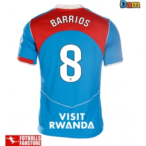 Atletico Madrid Pablo Barrios #8 Tredje Tröja Dam 2025-26 Kortärmad