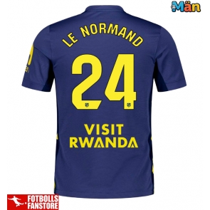 Atletico Madrid Robin Le Normand #24 Bortatröja 2025-26 Kortärmad