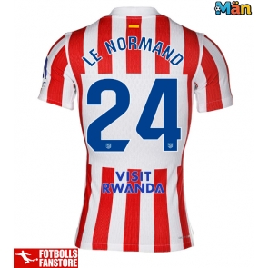 Atletico Madrid Robin Le Normand #24 Hemmatröja 2025-26 Kortärmad