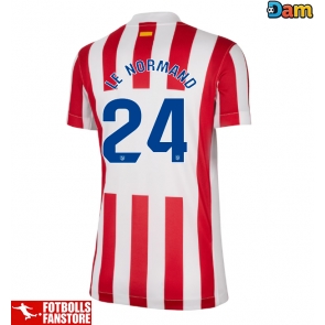 Atletico Madrid Robin Le Normand #24 Hemmatröja Dam 2025-26 Kortärmad
