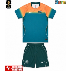 Australien Bortatröja Barn VM 2026 Kortärmad (+ Korta byxor)