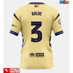 Barcelona Alejandro Balde #3 Bortatröja 2025-26 Kortärmad