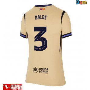Barcelona Alejandro Balde #3 Bortatröja Dam 2025-26 Kortärmad