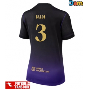 Barcelona Alejandro Balde #3 Bortatröja Dam 2026-27 Kortärmad