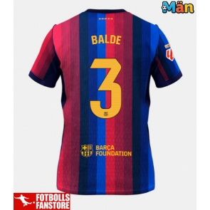 Barcelona Alejandro Balde #3 Hemmatröja 2026-27 Kortärmad