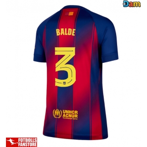 Barcelona Alejandro Balde #3 Hemmatröja Dam 2025-26 Kortärmad