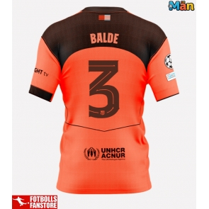 Barcelona Alejandro Balde #3 Tredje Tröja 2025-26 Kortärmad