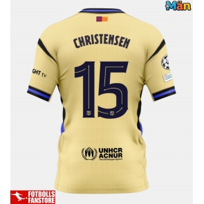 Barcelona Andreas Christensen #15 Bortatröja 2025-26 Kortärmad