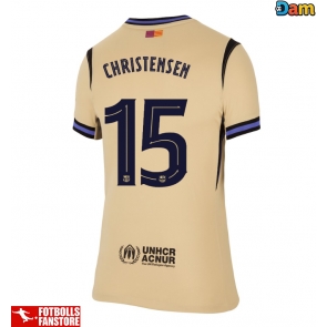 Barcelona Andreas Christensen #15 Bortatröja Dam 2025-26 Kortärmad