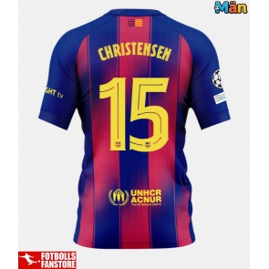 Barcelona Andreas Christensen #15 Hemmatröja 2025-26 Kortärmad